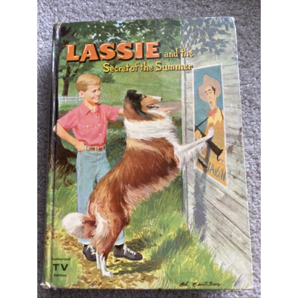 Lassie and the Secret of Summer Vintage Hardcover copyright 1958
